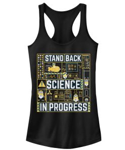 Junior’s Despicable Me 3 Minions Science in Progress Racerback Tank Top