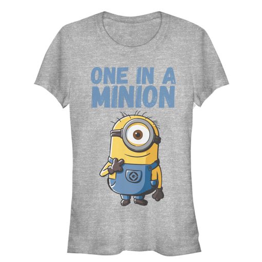 Junior’s Despicable Me Cute One in a Minion T-Shirt