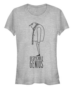 Junior’s Despicable Me Evil Genius Gru Profile T-Shirt