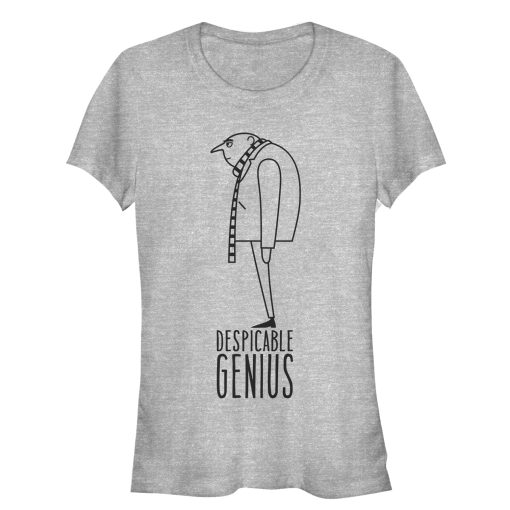 Junior’s Despicable Me Evil Genius Gru Profile T-Shirt