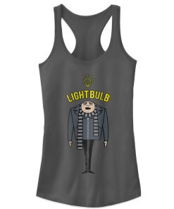 Junior’s Despicable Me Gru Lightbulb Racerback Tank Top