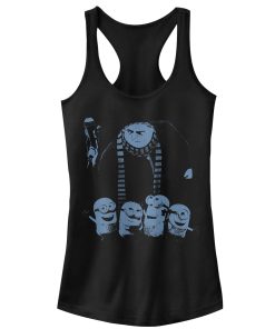 Junior’s Despicable Me Gru Minion Shot Racerback Tank Top