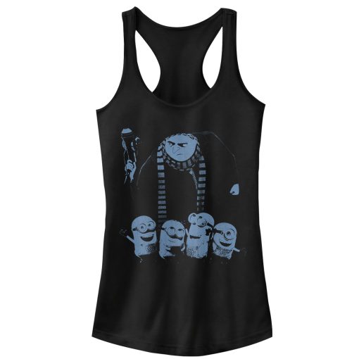 Junior’s Despicable Me Gru Minion Shot Racerback Tank Top