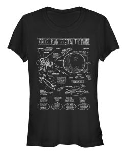 Junior’s Despicable Me Gru Plans to Steal Moon T-Shirt