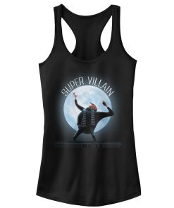 Junior’s Despicable Me Gru Supervillain Moon Racerback Tank Top