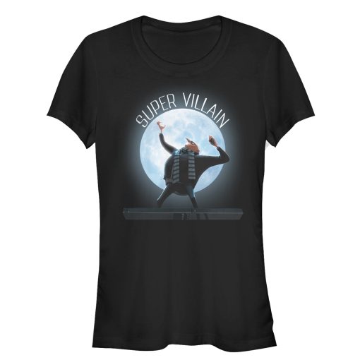 Junior’s Despicable Me Gru Supervillain Moon T-Shirt