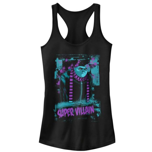 Junior’s Despicable Me Gru Supervillain Racerback Tank Top