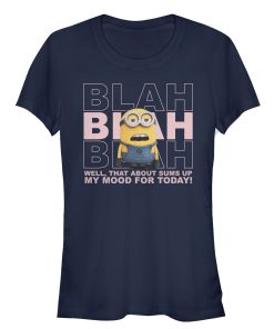 Junior’s Despicable Me Minion Blah Mood T-Shirt