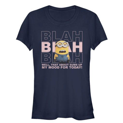 Junior’s Despicable Me Minion Blah Mood T-Shirt