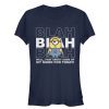 Junior’s Despicable Me Minion Blah Mood Today T-Shirt