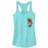 Junior’s Despicable Me Minion Fruit Hat Racerback Tank Top