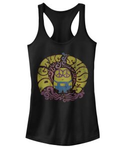 Junior’s Despicable Me Minion Groovy Shades Racerback Tank Top