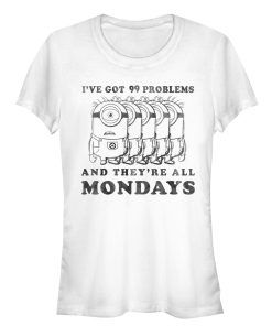 Junior’s Despicable Me Minion Monday Problems T-Shirt
