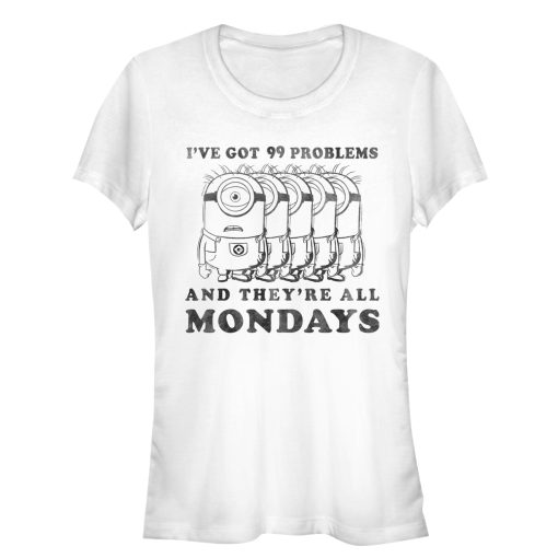 Junior’s Despicable Me Minion Monday Problems T-Shirt