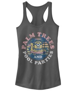 Junior’s Despicable Me Minion Pool Party Racerback Tank Top