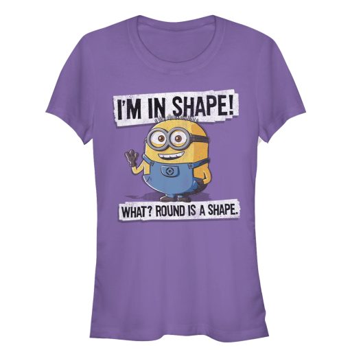 Junior’s Despicable Me Minion Round Shape T-Shirt