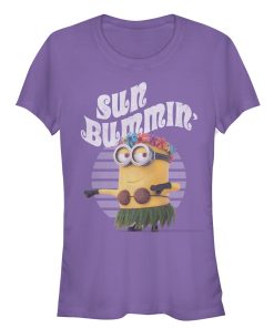 Junior’s Despicable Me Minion Sun Bummin’ Hula T-Shirt