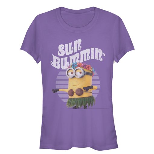 Junior’s Despicable Me Minion Sun Bummin’ Hula T-Shirt