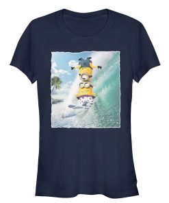 Junior’s Despicable Me Minion Surf Tricks T-Shirt