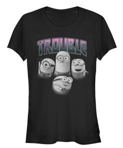 Junior’s Despicable Me Minion Trouble Friends T-Shirt