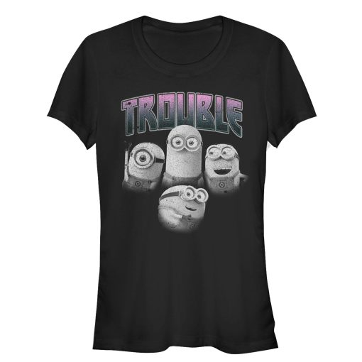 Junior’s Despicable Me Minion Trouble Friends T-Shirt