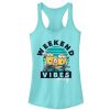 Junior’s Despicable Me Minion Weekend Vibes Racerback Tank Top
