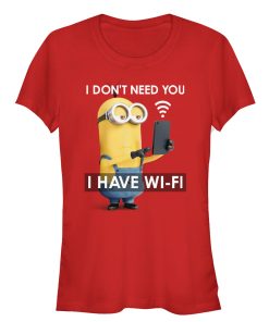 Junior’s Despicable Me Minion Wi-Fi T-Shirt
