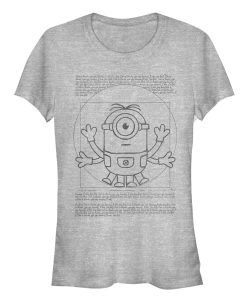 Junior’s Despicable Me Minion da Vinci Man T-Shirt