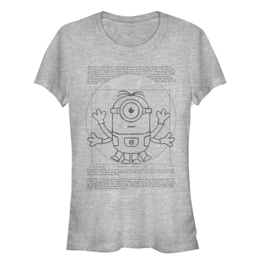 Junior’s Despicable Me Minion da Vinci Man T-Shirt