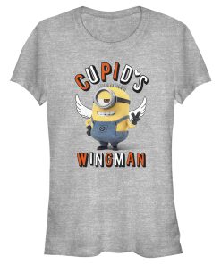 Junior’s Despicable Me Minions Cupid’s Wingman Valentine’s T-Shirt