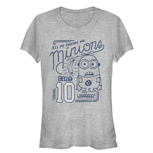 Junior’s Despicable Me My Friends Are Minions T-Shirt