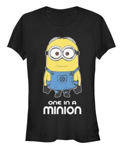 Junior’s Despicable Me One in Minion T-Shirt