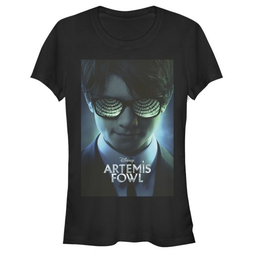 Junior’s Disney Artemis Fowl Sunglasses Portrait T-Shirt