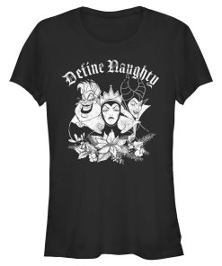 Junior’s Disney Villains Define Naughty T-Shirt