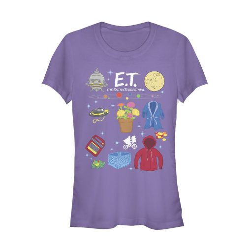 Junior’s E.T. the Extra-Terrestrial Favorite Movie Props T-Shirt