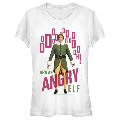 Junior’s Elf Angry Elf T-Shirt