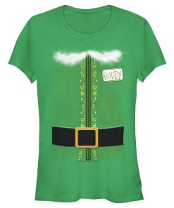 Junior’s Elf Buddy the Costume T-Shirt
