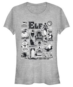Junior’s Elf Icons T-Shirt