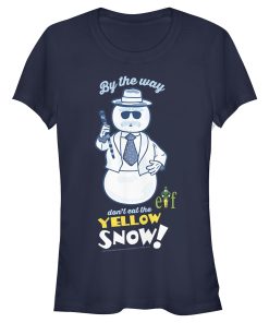 Junior’s Elf Leon the Snowman’s Advice T-Shirt