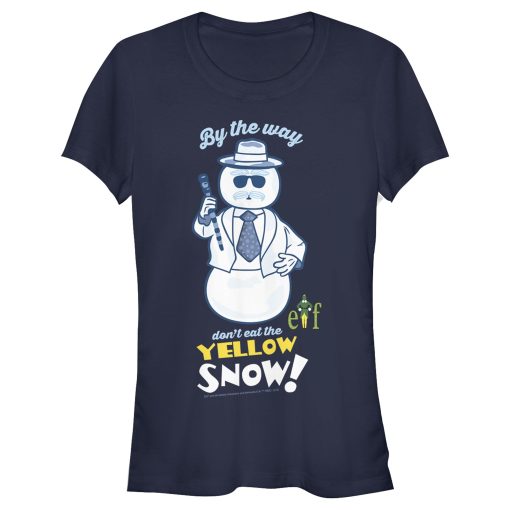 Junior’s Elf Leon the Snowman’s Advice T-Shirt