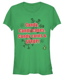 Junior’s Elf Main Food Groups T-Shirt