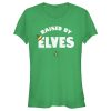 Junior’s Elf Raised By Elves T-Shirt