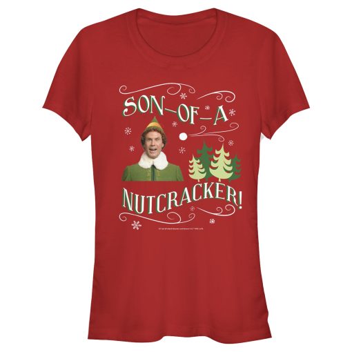 Junior’s Elf Son of a Nutcracker T-Shirt