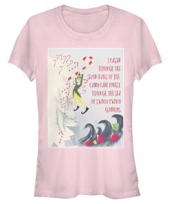 Junior’s Elf Swirly Twirly Gumdrop Journey T-Shirt