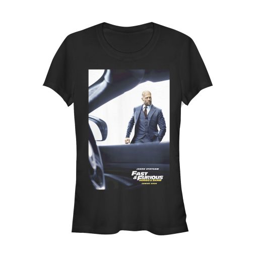 Junior’s Fast & Furious Hobbs & Shaw Movie Poster T-Shirt