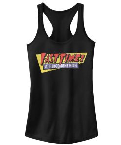 Junior’s Fast Times at Ridgemont High Retro Logo Racerback Tank Top