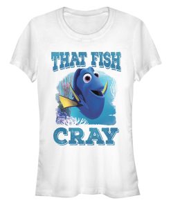 Junior’s Finding Dory Cray Cray Fish T-Shirt