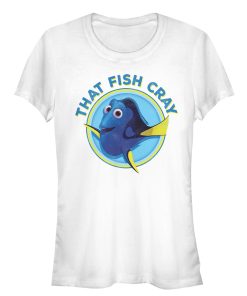 Junior’s Finding Dory Cray Fish Circle T-Shirt