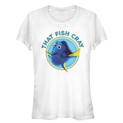 Junior’s Finding Dory Cray Fish Circle T-Shirt