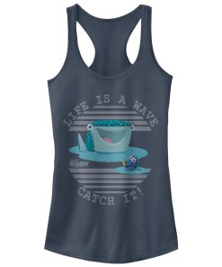 Junior’s Finding Dory Destiny Life is Wave Racerback Tank Top